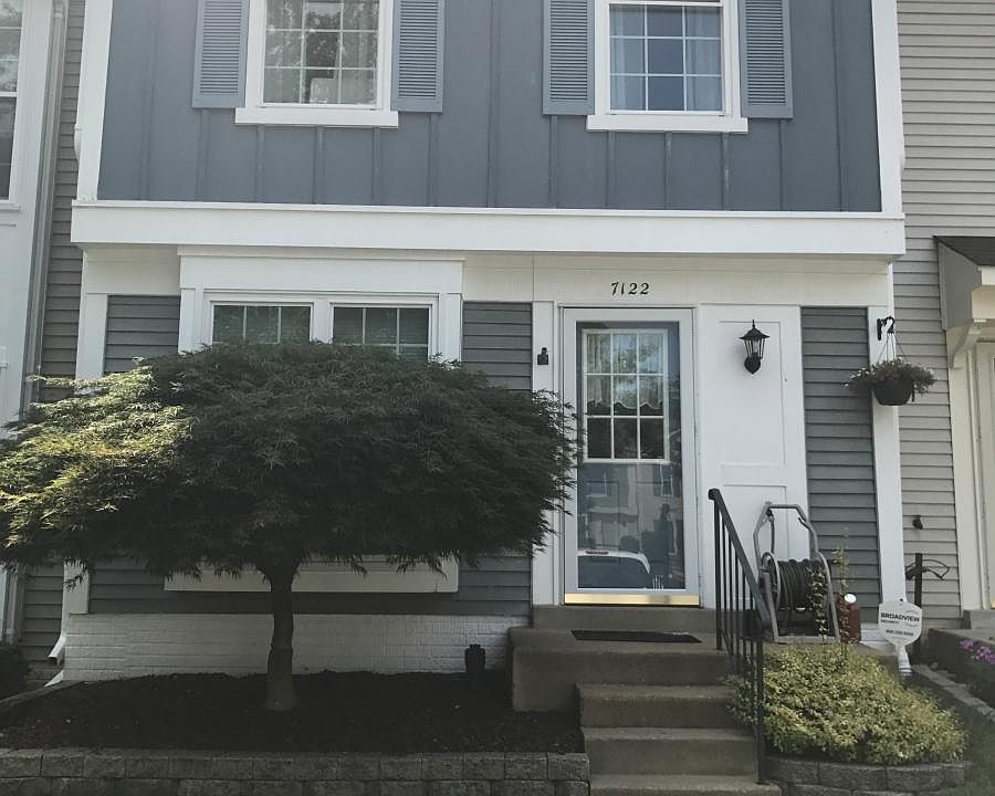 Front of townhouse