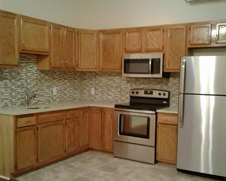 Kitchen open to LR