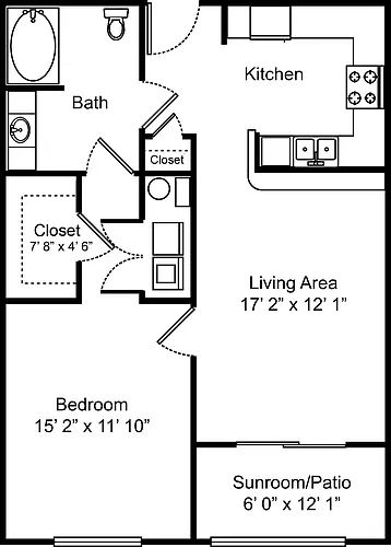 Floor plan The Azurite