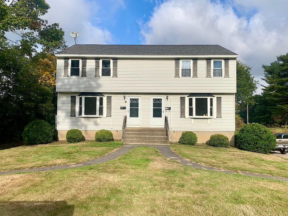 Front of house from street. Unit for rent is the left side.