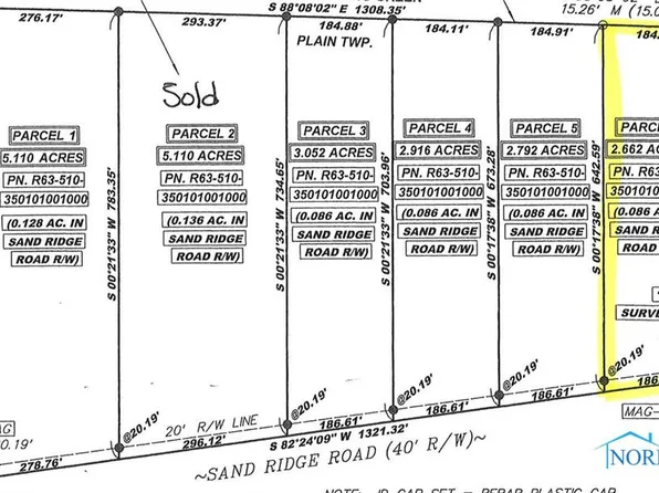 0 Sand Ridge Rd Lot 6, Bowling Green, OH 43402