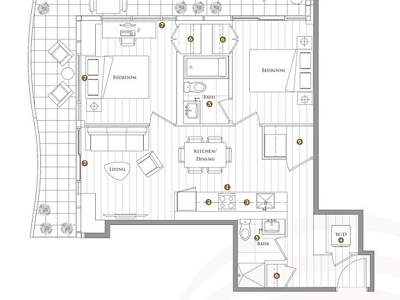 4th image of 68 Esther Shiner Blvd #1605