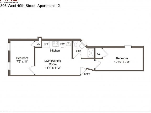 2nd image of 308 W 49th St APT 12