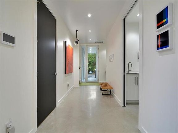 The foyer entry invites you inside.