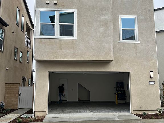 The back of the house