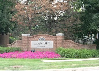 MAPLE HILL SIGN