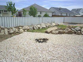 fire pit/ entertaining area