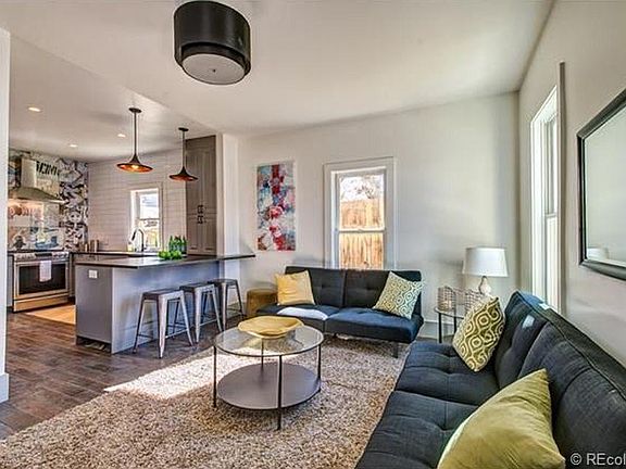 Family Room and Kitchen