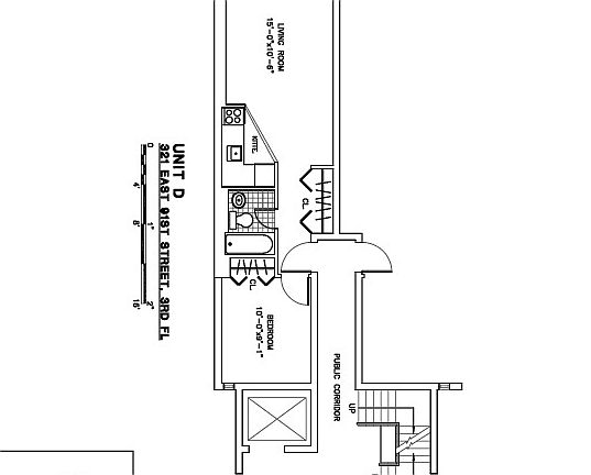 2nd image of 321 E 91st St APT 3D