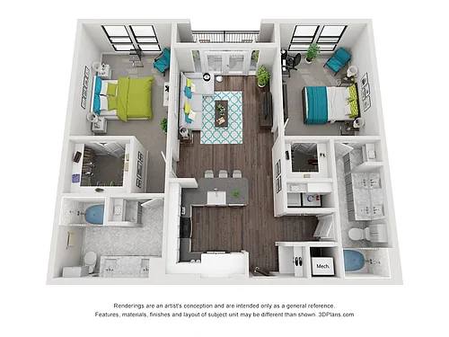Floor plan Bellaire