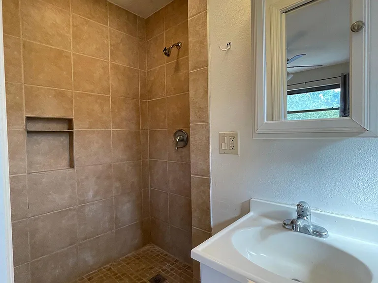 walk in shower