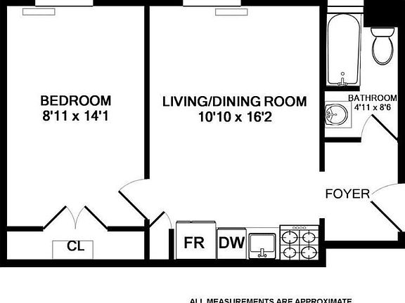 2nd image of 414 W 44th St #1BB