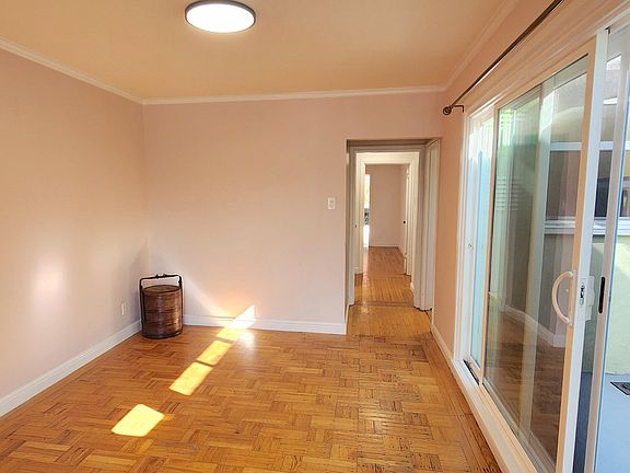 Dining room: 10'4"' x 14' looking down thru hallway towards bedrooms