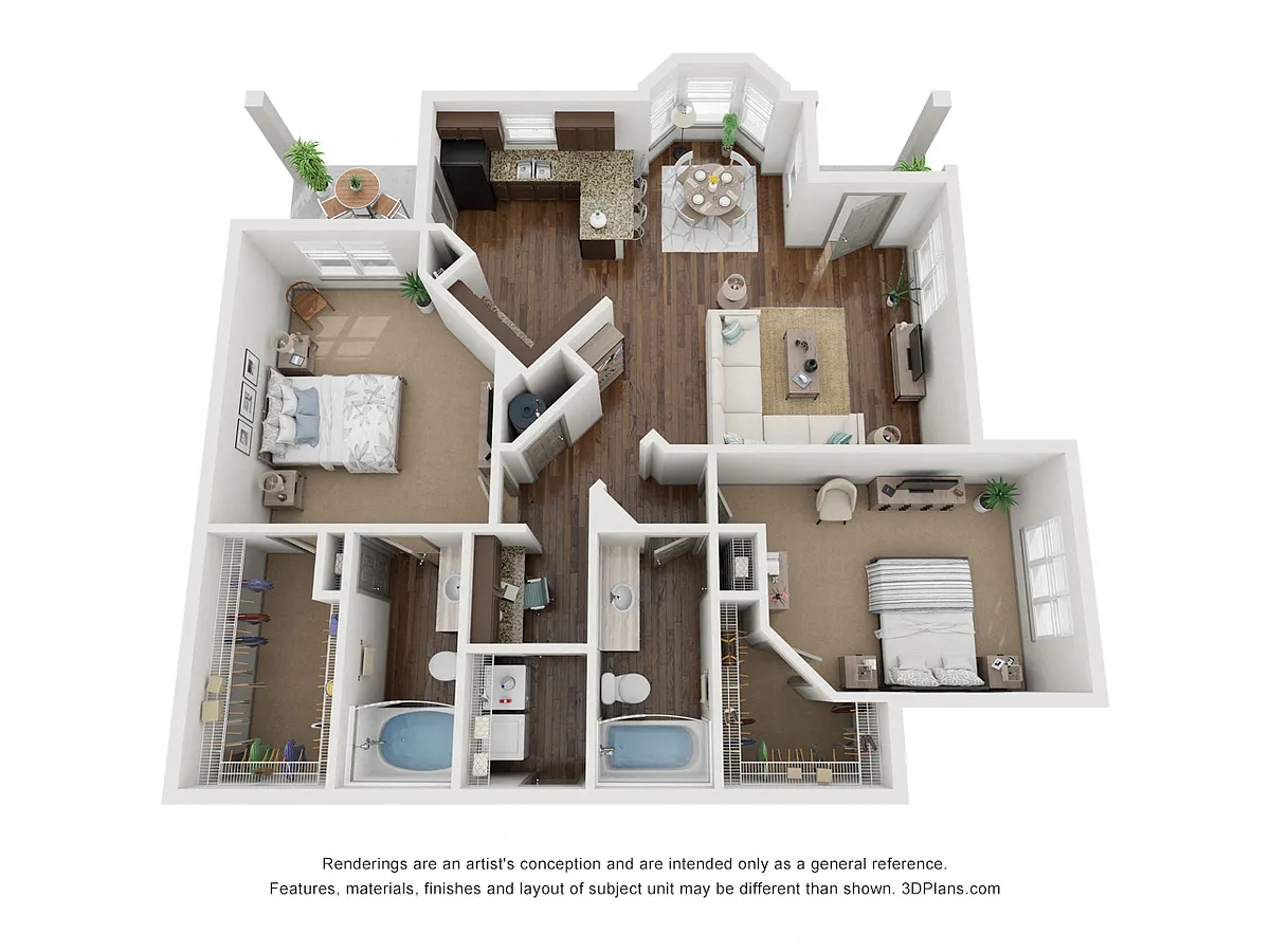 Floor plan Habersham