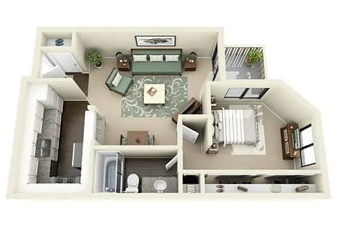 Floor plan Monet