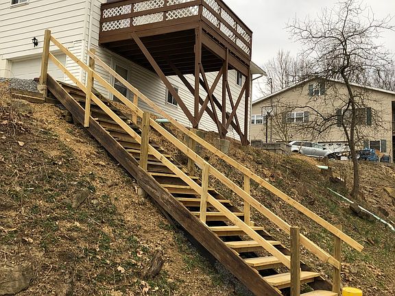 Stairs to Burroughs Run