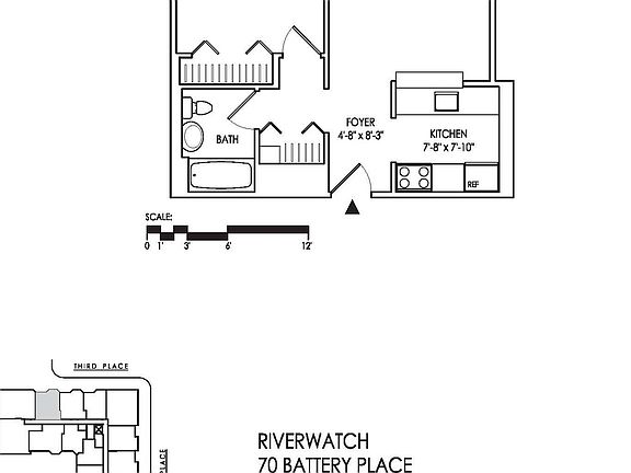 2nd image of 70 Battery Pl APT 606