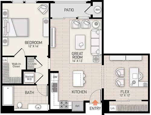 Floor plan Plan M