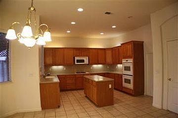 Lots and lots of counter spce and cabinets