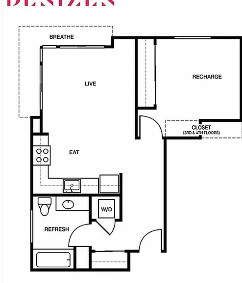 1A - 569 SQFT 1A - 569 SQFT