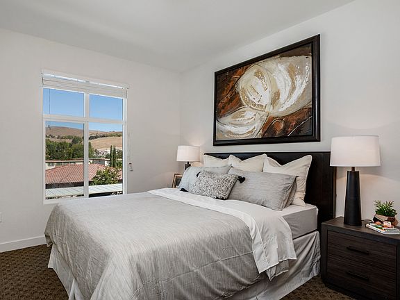 YOLO East furnished bedroom