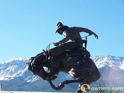 One of the Street Bronzes in Joseph 10 minutes away
