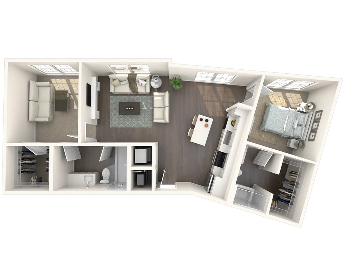 Floor plan B50