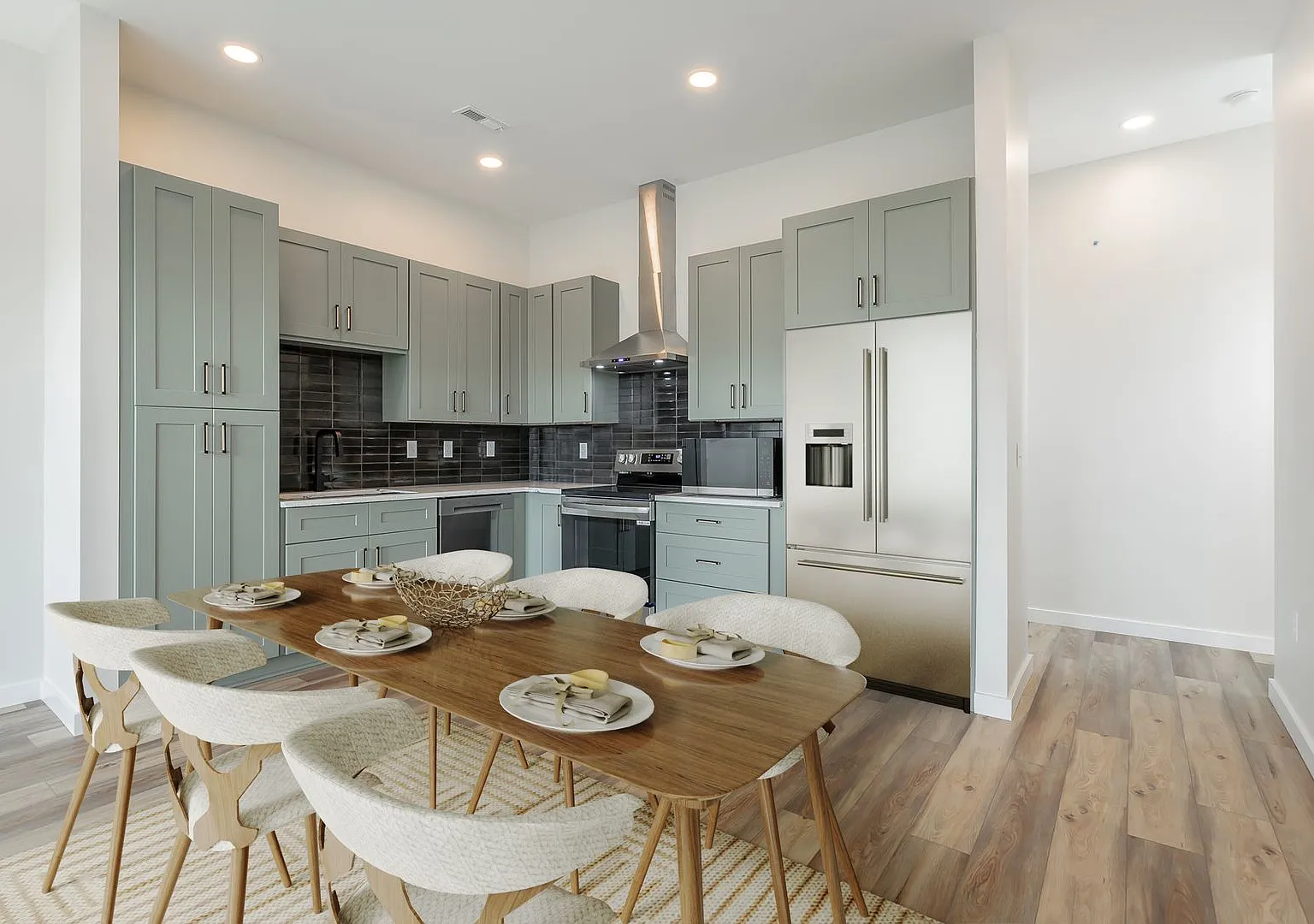 New 3 Bedroom Townhome in Park Central | 2-Car Garage & Private Balconies — Photo 2