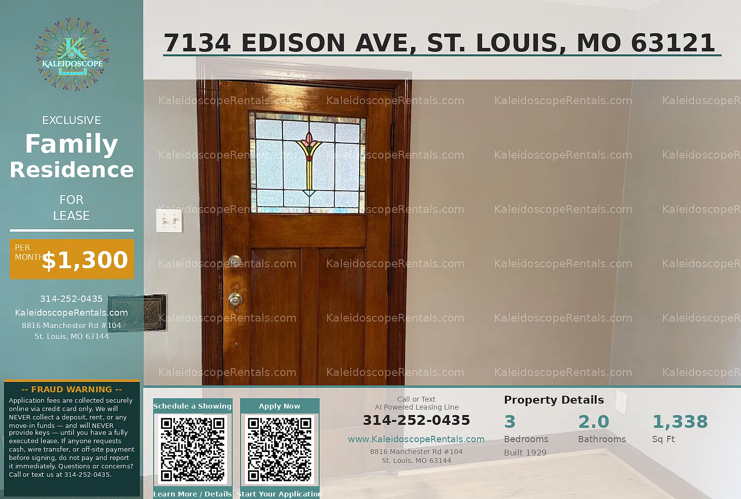 3 bed, 2.0 bath, 1338 sqft, $1,300 — Photo 3