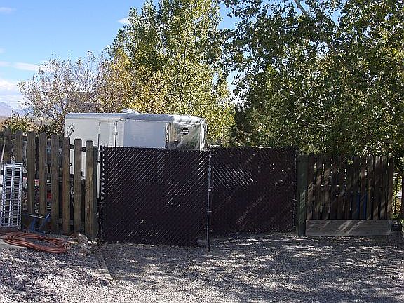 privacy area for storage