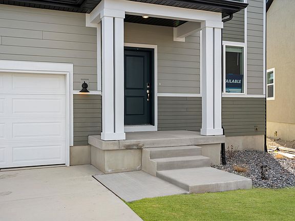 The Wiley floorplan exterior image taken at a Meritage Homes Community in Eagle Mountain, UT.