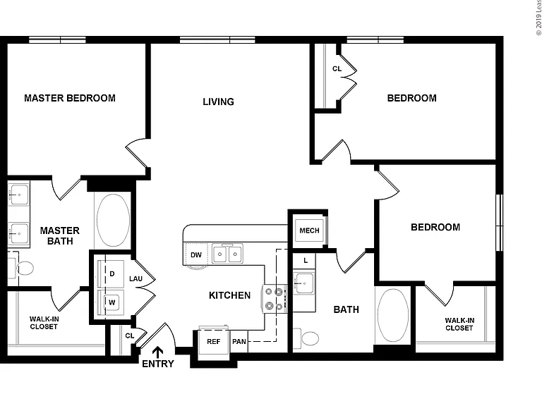 Three bedroom apartment at Argon