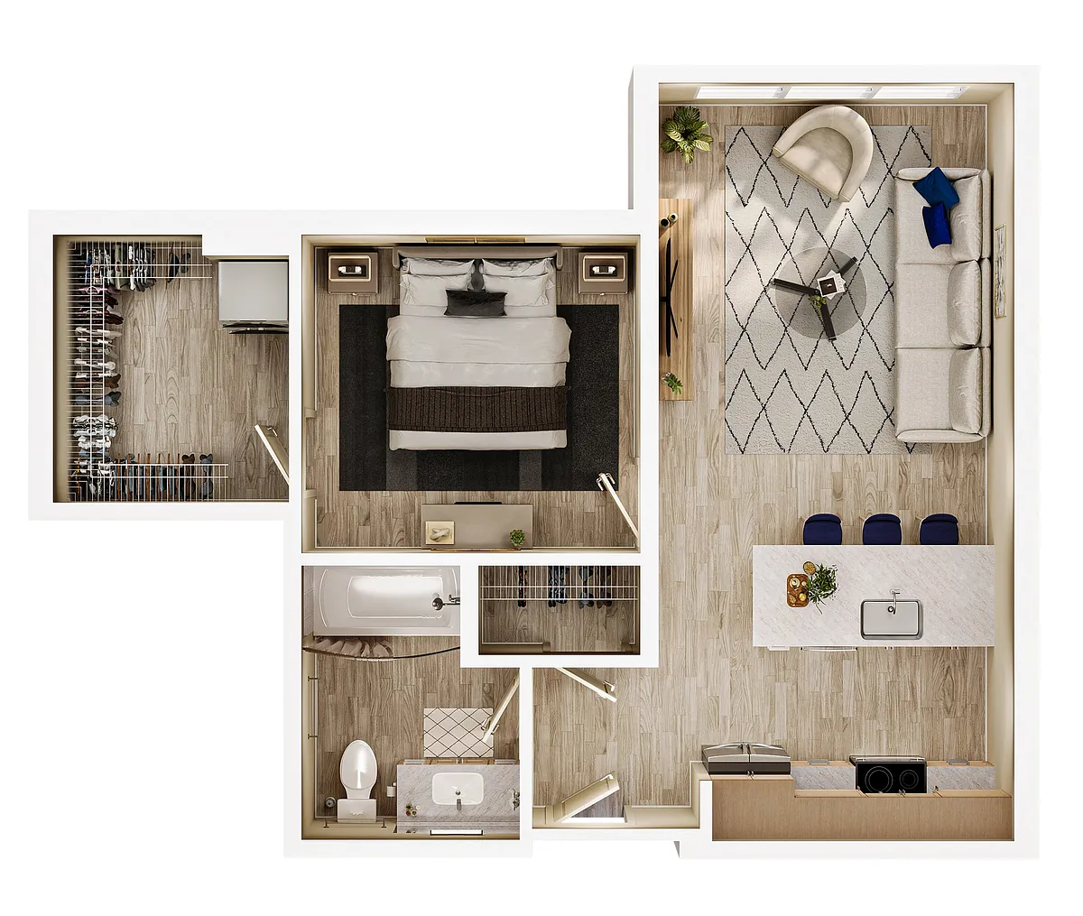 Floor plan Crest