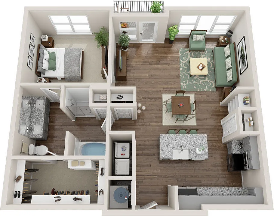 Floor plan A6