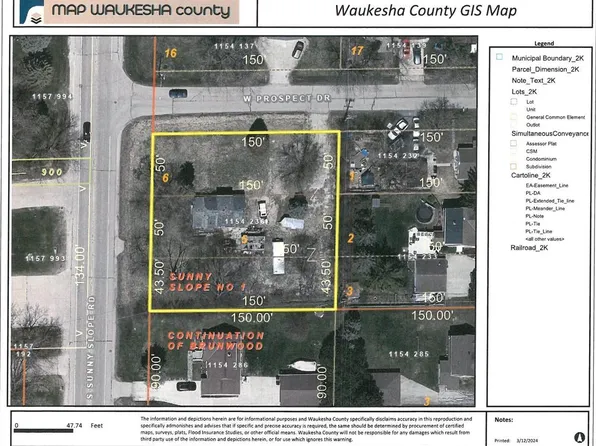 1704 South SUNNY SLOPE ROAD, New Berlin, WI 53151