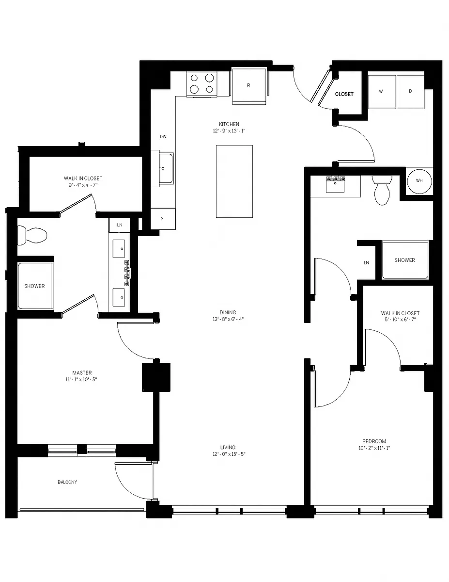 Floor plan B9