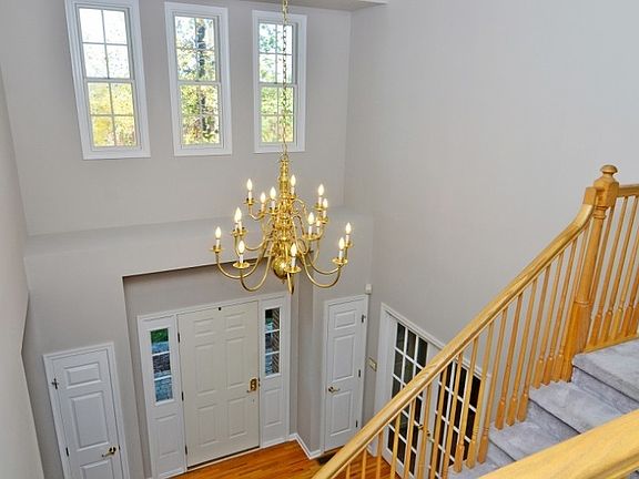 Two Story Foyer from 2nd Floor