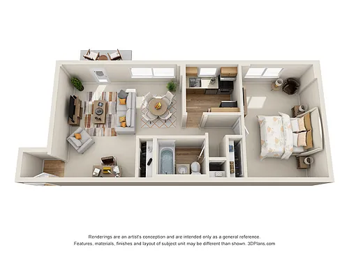 Floor plan Arbor Renovated