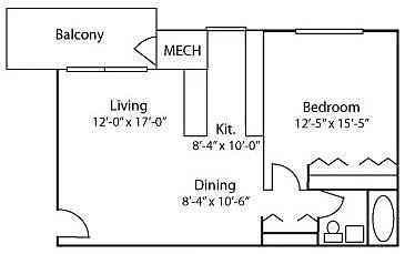 Floor plan Madison