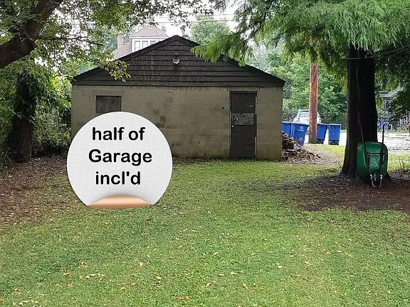 half of garage incl'd