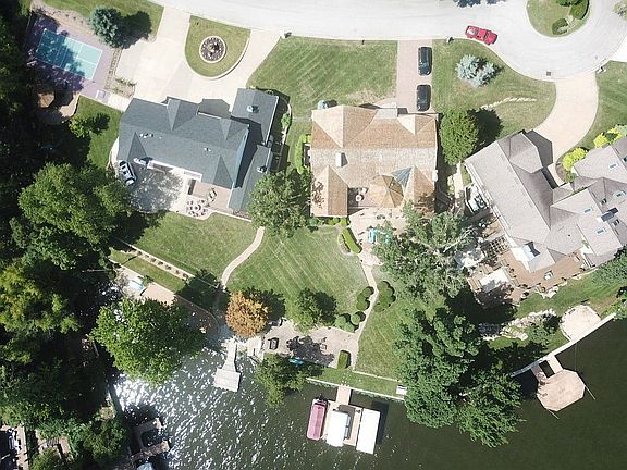 Areial view entire property.