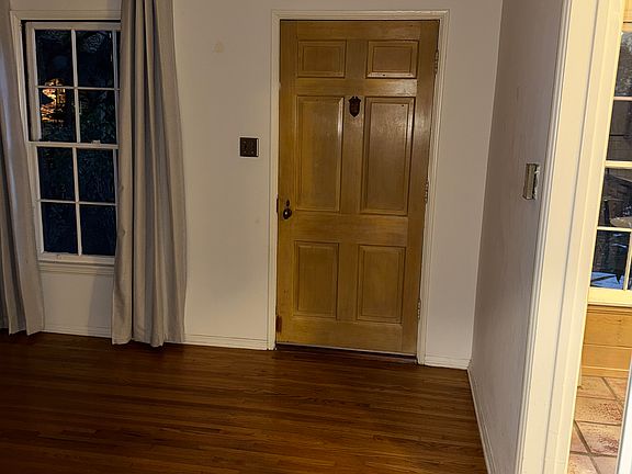 Entry door to living room