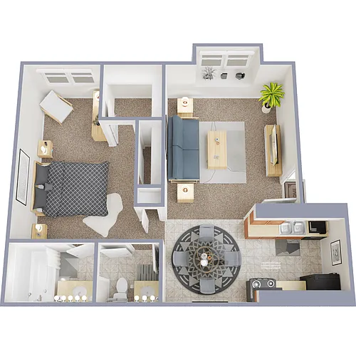 Floor plan Master Suite