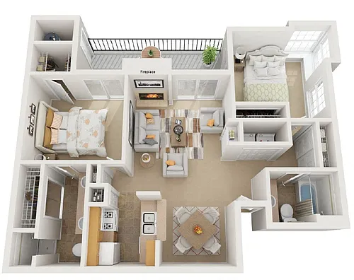 Floor plan Livingston