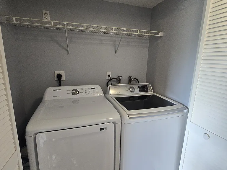 Laundry closet