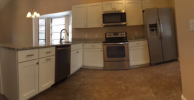 Kitchen & bay window