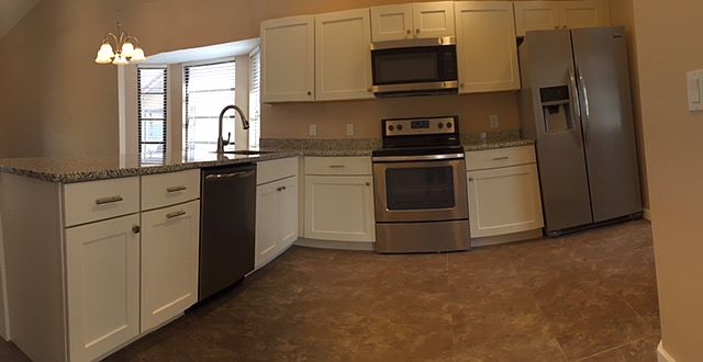 Kitchen & bay window