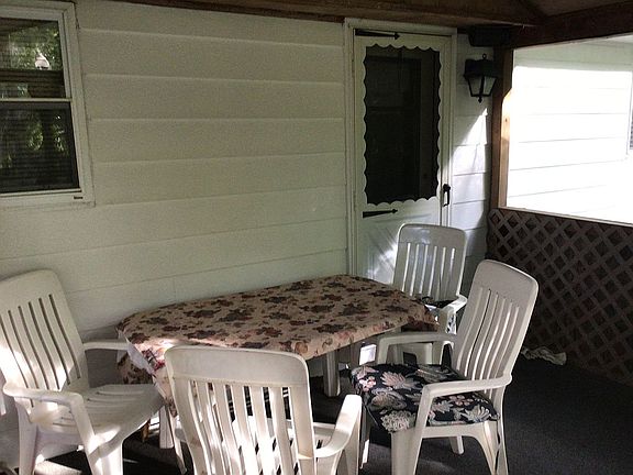 Rear porch