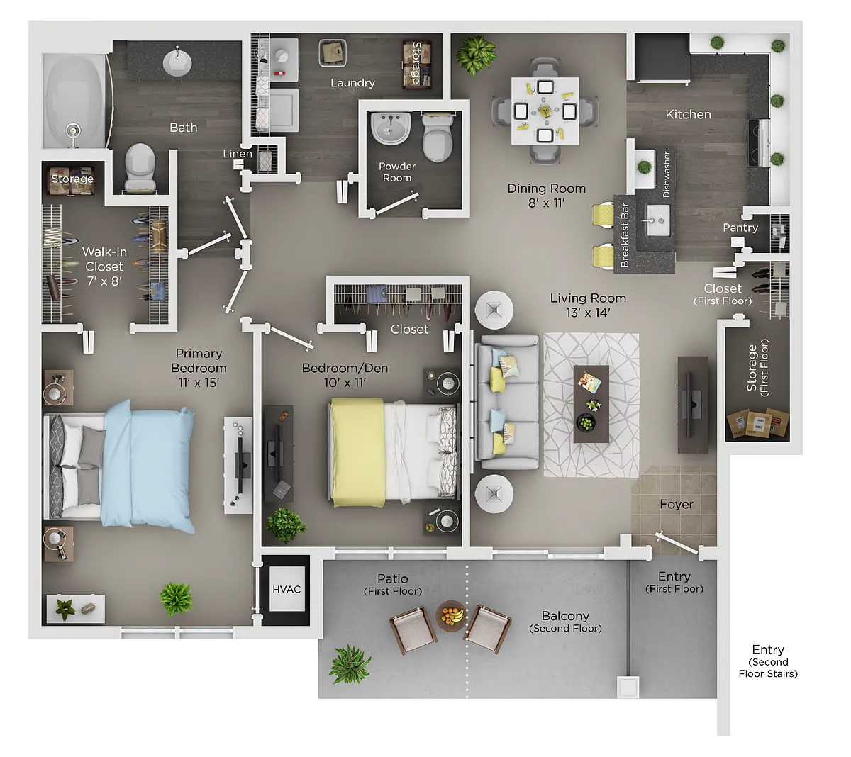 Floor plan B1