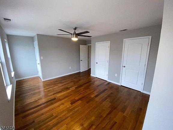 Master Bedroom with Double Closets and Remote Controlled Ceiling Fan